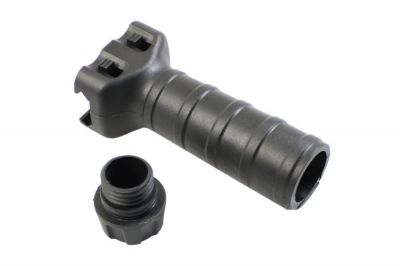 King Arms RIS Tactical Vertical Foregrip - Black - Detail Image 3 © Copyright Zero One Airsoft