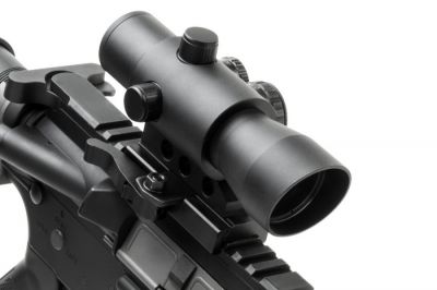 NCS 1x32 Blue/Green/Red Illuminating Multi Reticule Scope with QD Mount - Detail Image 6 © Copyright Zero One Airsoft