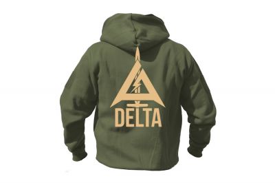 ZO Combat Junkie Special Edition NAF 2018 'Delta' Viper Zipped Hoodie (Olive) - Detail Image 3 © Copyright Zero One Airsoft
