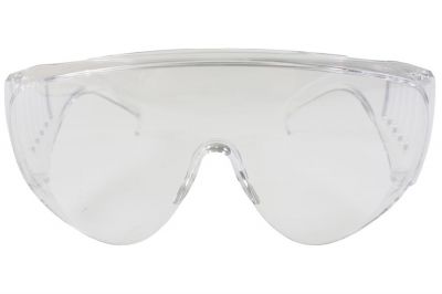 Sansei Protection Glasses with Clear Lens - Detail Image 1 © Copyright Zero One Airsoft