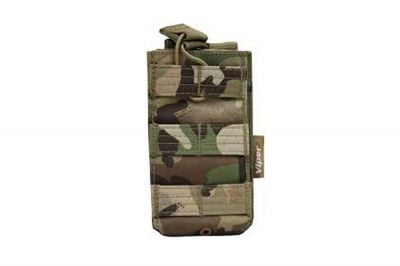 Viper MOLLE Quick Release Single Mag Pouch (MultiCam) - Detail Image 1 © Copyright Zero One Airsoft