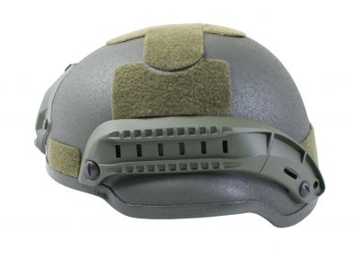 MFH ABS MICH 2002 Helmet (Olive) - Detail Image 3 © Copyright Zero One Airsoft