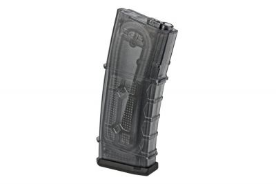 G&G AEG Mag for M4 105rds Box of 5 (Tinted) with Speedloader - Detail Image 2 © Copyright Zero One Airsoft