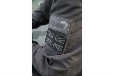 Viper Tactical T-Shirt Titanium (Grey) - Size Large - Detail Image 8 © Copyright Zero One Airsoft