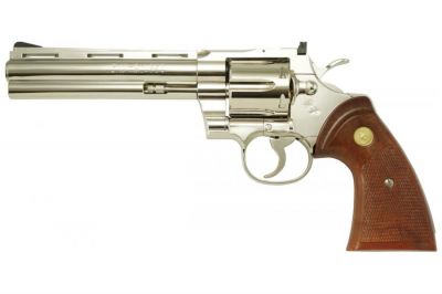 Tanaka Gas Rick Grimes Colt Python .357 Magnum 6" - Detail Image 1 © Copyright Zero One Airsoft