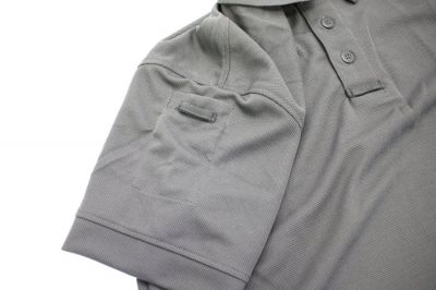 Viper Tactical Polo Shirt Titanium (Grey) - Size Extra Extra Extra Large - Zero One Airsoft