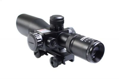 Luger 2.5-10x40E Sniper Reticle with Laser - Detail Image 2 © Copyright Zero One Airsoft