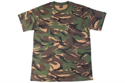 Mil-Com Plain T-Shirt (DPM) - Size Extra Large - Detail Image 1 © Copyright Zero One Airsoft