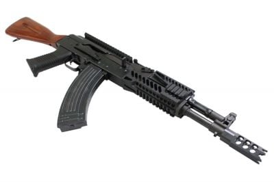 E&L/Cybergun AEG Kalashnikov AK74-N TAC MOD A - Detail Image 2 © Copyright Zero One Airsoft