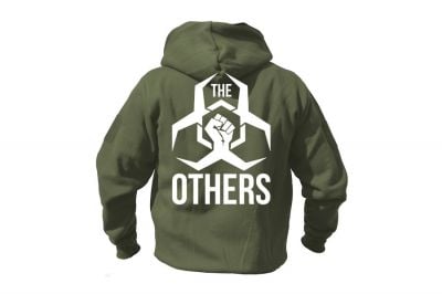 ZO Combat Junkie Special Edition NAF 2018 'The Others' Viper Zipped Hoodie (Olive) - Detail Image 1 © Copyright Zero One Airsoft