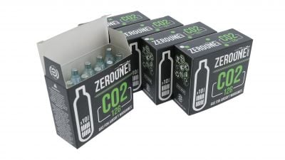 ZO 12g CO2 Capsule Box of 50 (Bundle) - Detail Image 1 © Copyright Zero One Airsoft