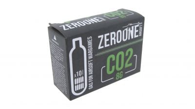 ZO 8g CO2 Capsule Pack of 10 (Bundle) - Detail Image 1 © Copyright Zero One Airsoft