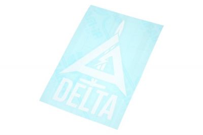 ZO Vinyl Decal "Delta with Name" - Detail Image 2 © Copyright Zero One Airsoft