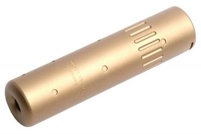 G&G QD Suppressor for SCAR Type Flash Hider (Tan) - Detail Image 1 &copy; Copyright Zero One Airsoft