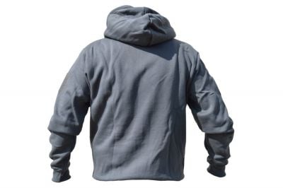 Viper Tactical Zipped Hoodie Titanium (Grey) - Size Large - Detail Image 2 © Copyright Zero One Airsoft