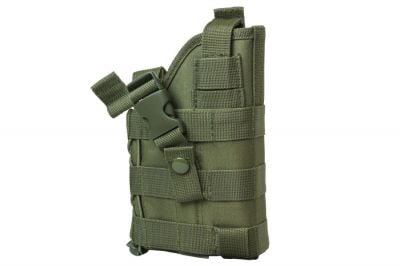 NCS VISM Ambidextrous MOLLE Holster (Olive) - Detail Image 1 © Copyright Zero One Airsoft