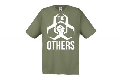 ZO Combat Junkie Special Edition NAF 2018 'The Others' T-Shirt (Olive) - Detail Image 1 © Copyright Zero One Airsoft