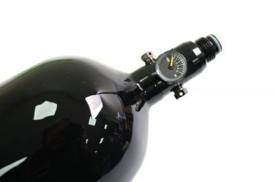 ASG Ultrair 1.1L/68ci 4500psi Carbon HPA Tank with Regulator - Detail Image 1 © Copyright Zero One Airsoft