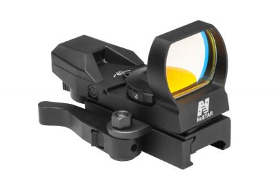 NCS Multi Reticule Green Illuminating Reflex Sight with QD Mount - Detail Image 1 © Copyright Zero One Airsoft