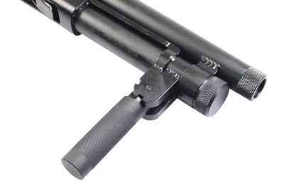 APS CO2 CAM870 MKIII 'Breacher' AOW Shotgun (Black) - Detail Image 3 © Copyright Zero One Airsoft