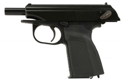 WE GBB Makarov 654K with Silencer (Black) - Detail Image 7 © Copyright Zero One Airsoft