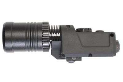 Pulsar X850 IR Flashlight for RIS - Detail Image 2 © Copyright Zero One Airsoft