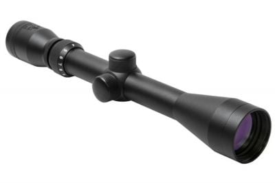 NCS 3-9x40 Scope with P4 Sniper Reticule & 20mm Mount Rings - Detail Image 1 © Copyright Zero One Airsoft