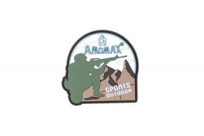 Amomax PVC Patch - Detail Image 1 © Copyright Zero One Airsoft