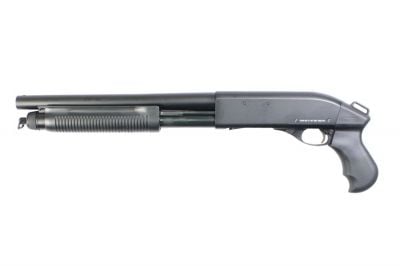 APS CO2 CAM870 MKIII Zombie Hunter SF Shotgun (Black) - Detail Image 1 © Copyright Zero One Airsoft