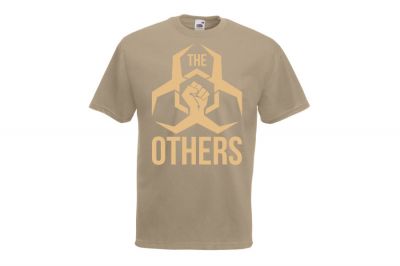 ZO Combat Junkie Special Edition NAF 2018 'The Others' T-Shirt (Tan) - Detail Image 3 © Copyright Zero One Airsoft