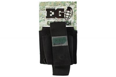 Enola Gaye MOLLE EG18 Pouch for 55mm Grenades (Black) - Detail Image 2 © Copyright Zero One Airsoft