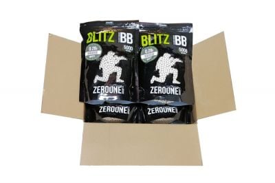 ZO Blitz BB 0.28g 5000rds (White) Box of 10 (Bundle) - Detail Image 1 © Copyright Zero One Airsoft