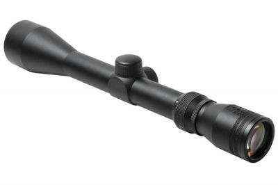 NCS 3-9x40 Scope with P4 Sniper Reticule & 20mm Mount Rings - Detail Image 2 © Copyright Zero One Airsoft