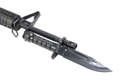 ZO Rubber Bayonet Training Knife (Black) - Detail Image 3 © Copyright Zero One Airsoft