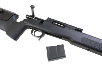 Tokyo Marui Spring M40A5 (Black) with Upgrade Package (Bundle) ~470fps - Detail Image 14 © Copyright Zero One Airsoft