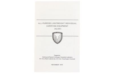 U.S. Army ALICE Manual