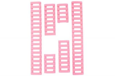 FMA Ladder Panel Set for RIS (Pink) - Detail Image 1 © Copyright Zero One Airsoft