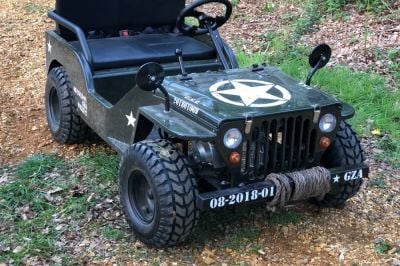 Mini Willy's Jeep (150cc) - Detail Image 3 © Copyright Zero One Airsoft