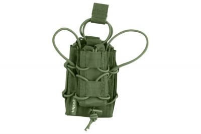 Viper MOLLE Elite Stacker Mag Pouch (Olive) - Detail Image 1 © Copyright Zero One Airsoft