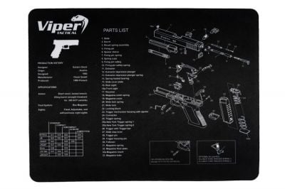 Viper Gun Mat - Glock - Detail Image 1 © Copyright Zero One Airsoft