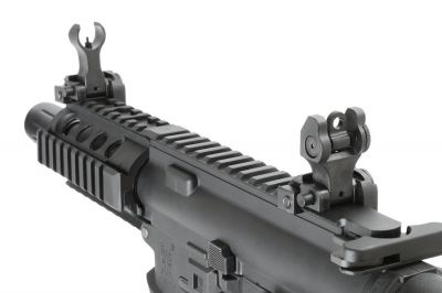 King Arms AEG PDW 9mm SBR Shorty (Black) - Detail Image 9 © Copyright Zero One Airsoft