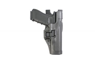 BlackHawk L2 Duty Holster for Glock 17 Right Hand (Black) - Detail Image 4 © Copyright Zero One Airsoft