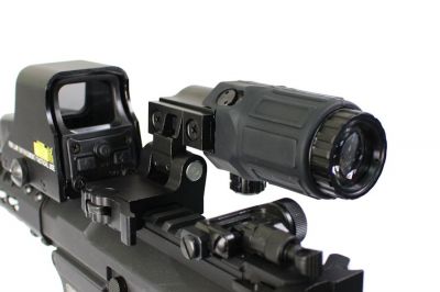 ZO G33 3x Flip-To-Side Magnifier (Black) - Detail Image 2 © Copyright Zero One Airsoft