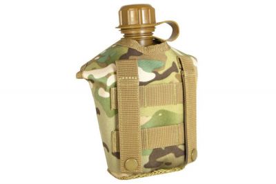 Viper MOLLE Waterbottle with Pouch (MultiCam) - Detail Image 2 © Copyright Zero One Airsoft
