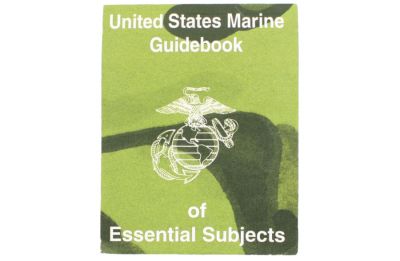 United States Marine Guidebook of Essential Subjects - Detail Image 1 © Copyright Zero One Airsoft
