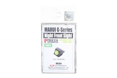 Guarder Steel Front Night Sight for TM G-Series (Green) - Detail Image 3 © Copyright Zero One Airsoft