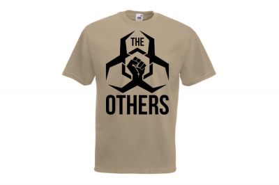 ZO Combat Junkie Special Edition NAF 2018 'The Others' T-Shirt (Tan) - Detail Image 2 © Copyright Zero One Airsoft