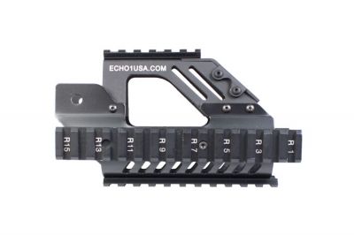 Echo1 20mm RIS Handguard for P90 - Detail Image 1 © Copyright Zero One Airsoft