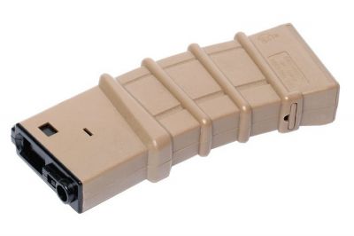 G&G AEG Thermold Mag for M4 450rds (Tan) - Detail Image 1 &copy; Copyright Zero One Airsoft