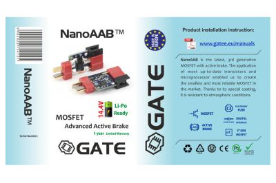 GATE NanoAAB MOSFET - Detail Image 8 © Copyright Zero One Airsoft